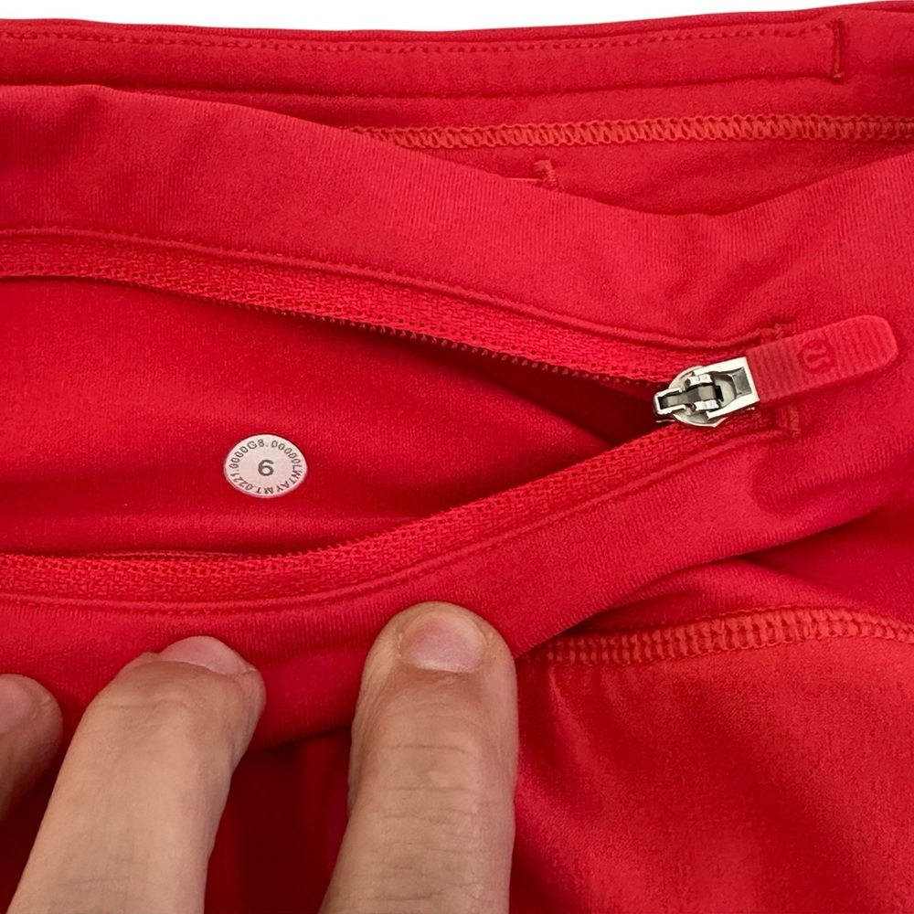 lululemon athletica Red Athletic Shorts - Picture 5 of 5